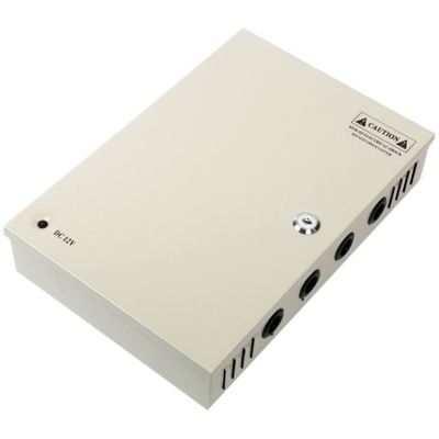 18チャネル CCTV セキュリティカメラ 電源箱 12V 10A DC 超電圧保護