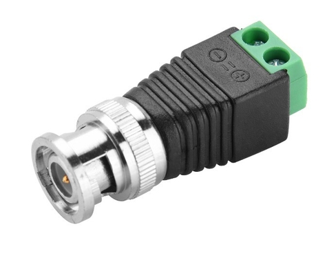 CAT5 to BNC コアシアルビデオ バラン 2.1mm 男性DC電源接続キット AF CCTVアクセサリーとして