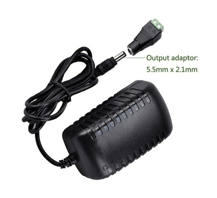 12V/24V DC 2A/1A/3A 電源アダプタ 12V 3528/5050 LED ストライプライト 24W パフォーマンス
