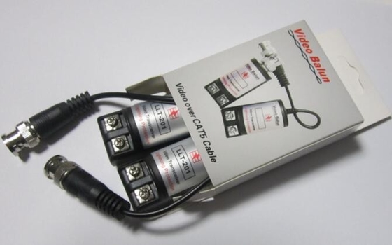高級技術 1CH アクティブ AHD HD UTP CCTV カメラ DVR の BNC ビデオ パワー バルーン
