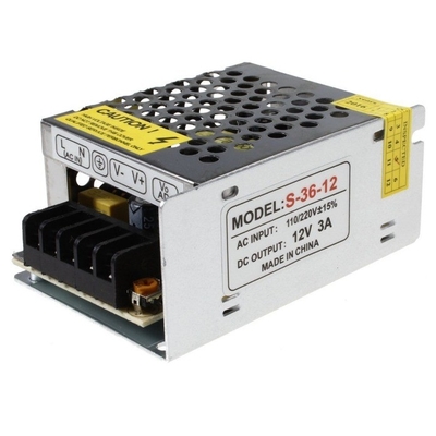 36W DC 12V 3A 常電圧 LED DALI 電源 LEDランプと出力電流