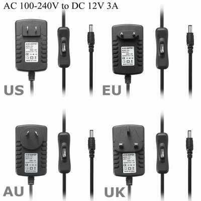 12V 15V 5V 19V 24V アウトプット 電子製品のAC/DC 切り替える電源アダプタ