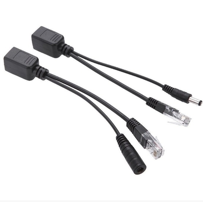パッシブPoEアダプターとスプリッター サポート 5V 12V 24V 48V 送信距離 30-40m
