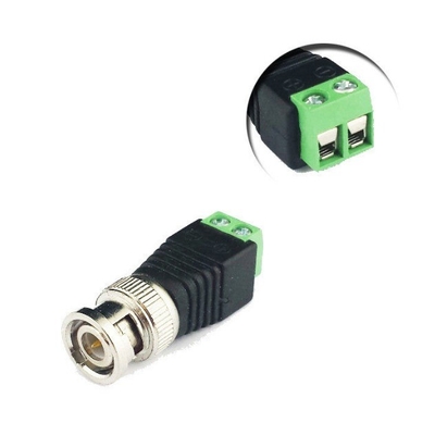 ABS CCTV カメラコネクタ 2.1mm DC RCA Phono BNCプラグとソケットケーブル接続