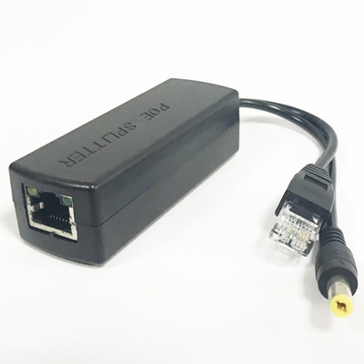 48V 12V IEEE 802.3af 適合性のあるアクティブPOE スプリッター アダプタ CCTV 205mm ワイヤ長