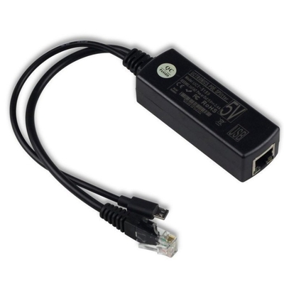 48V から 5V 2.4A PoE スプリッタ ABS イーサネット モジュール