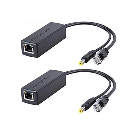 ホームセキュリティ アクティブPOEスプリッタ 48Vから12V 1A-2A IEEE802.3af イーサネットモジュール