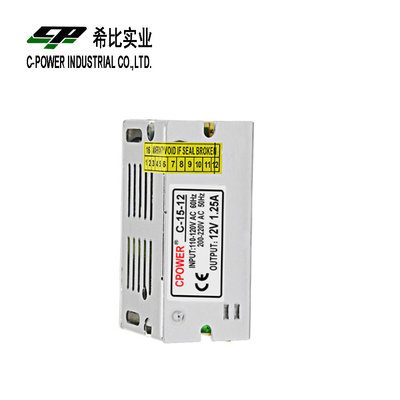 常電圧 15w モダンな電源ユニット 12v DC電源配送ユニット