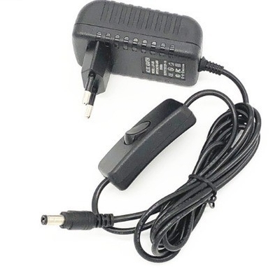 C-Power CCTV スイッチ 電源アダプタ 12V 1A 12V 2A オン/オフ スイッチプラグと接続