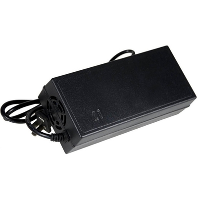 54.6V2A リチウムイオン/リチウムイオン/リポ電池スマート充電器 5.5*2.1mm DCプラグ 黒