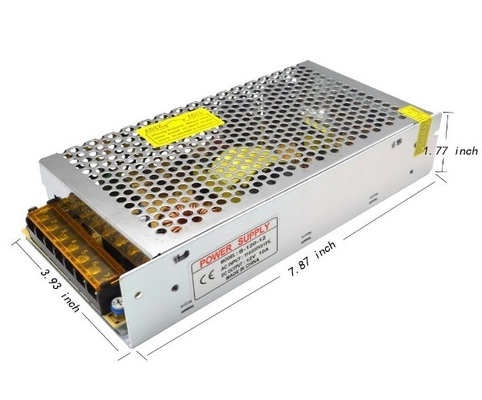 120W DC 12V 10A CCTV または LED 保護のスイッチ電源 過負荷 過電圧