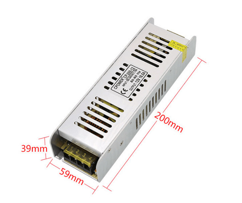 LEDストライプライト電源 スリムサイズ 180w AC 110-220V から DC 12V/24V ドライバー アダプタ