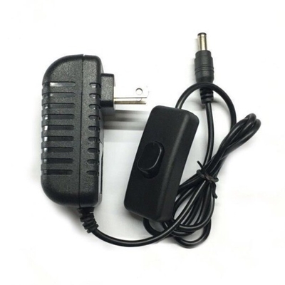 AC100-240V 入力直流電源アダプタ オン/オフスイッチ出力型 DC 12V 1A 1.5 2A コンパクト