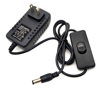 C-Power AC100-240V DC 12V 1A 2A 電源アダプタ,インラインスイッチと常電圧
