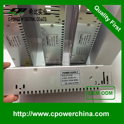 12V 1.25A 2A 3.5A 5A 8.5A 10A 15A 16.5A 20A 30A 40A LED用の切り替える電源