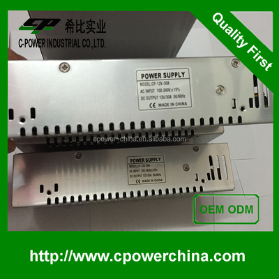 12V 1.25A 2A 3.5A 5A 8.5A 10A 15A 16.5A 20A 30A 40A LED用の切り替える電源