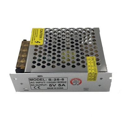 25W DC 5525 電源 入力 AC 110V 220V 5V 5A オーバーテンプ過負荷保護