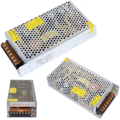 シングル出力 12V 180W 15A AC/DC 電源アダプタ 短回路保護 販売